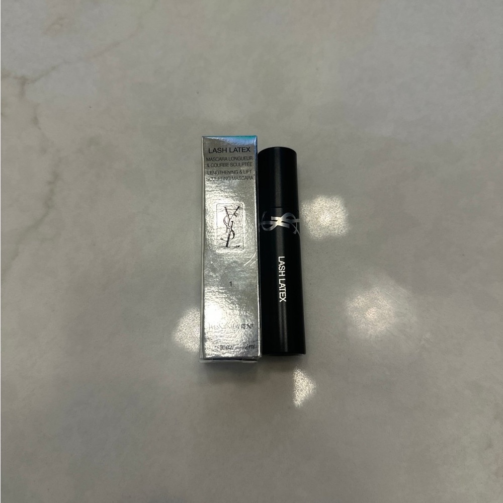 NIB. YSL. Lash Latex Mascara. Color/ 1-sculpted black. 2 mL. Never opened/ used